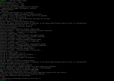 Captura error Sonarr